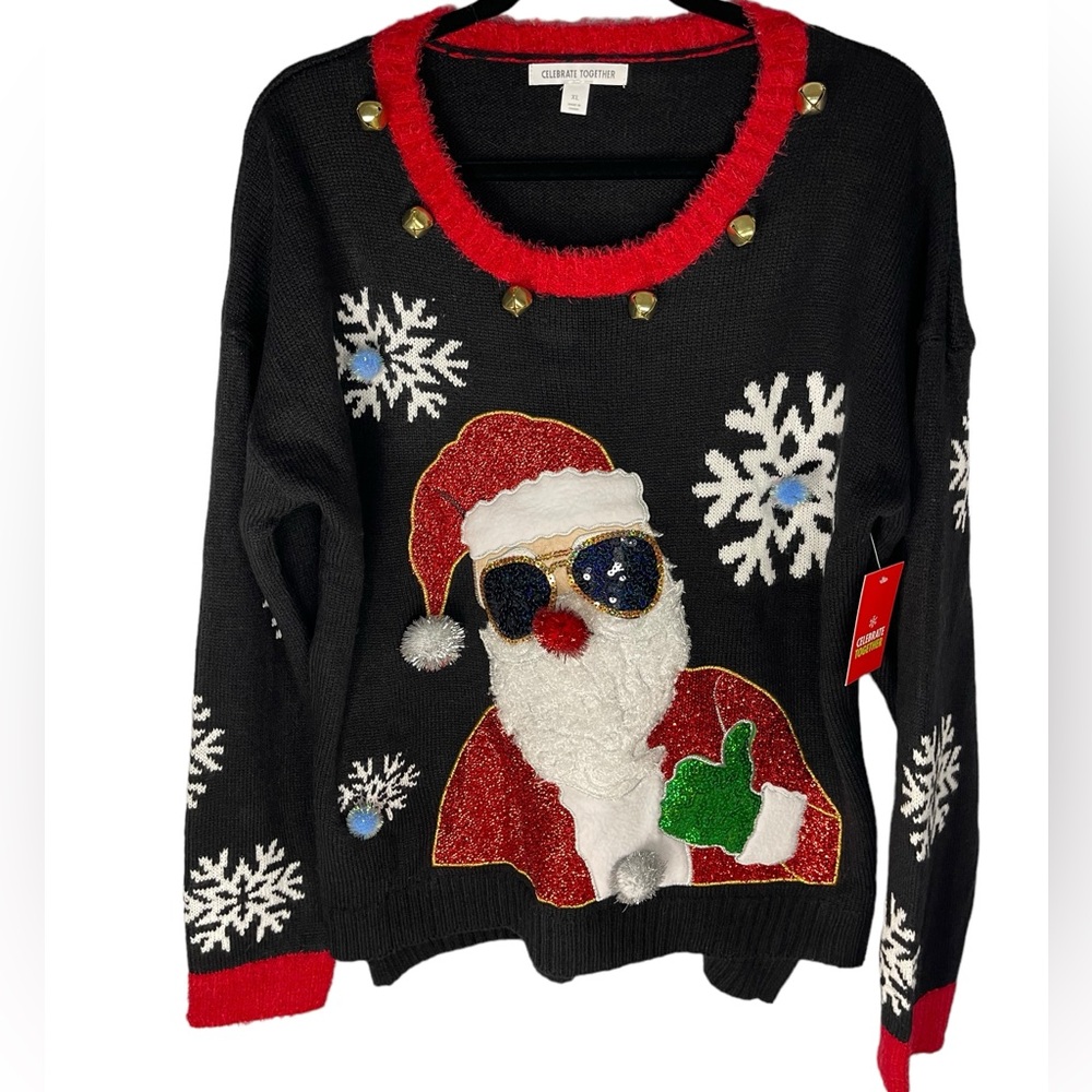 Ugly‎ Christmas sweater celebrate together Xl box DD